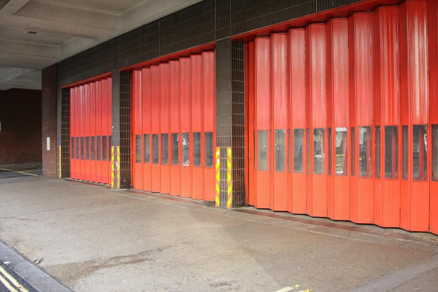 fire station doors closed