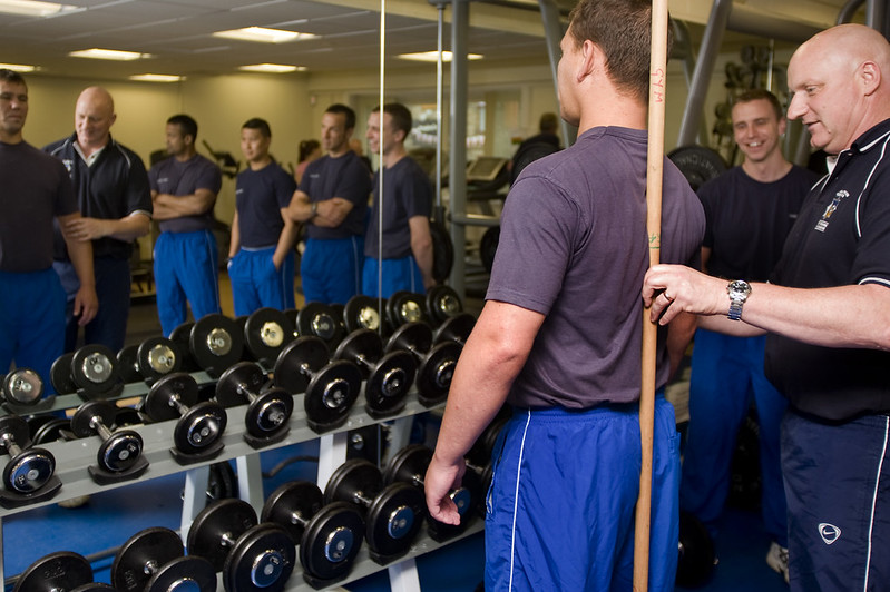 Professional fitness qualifications gym weights 2