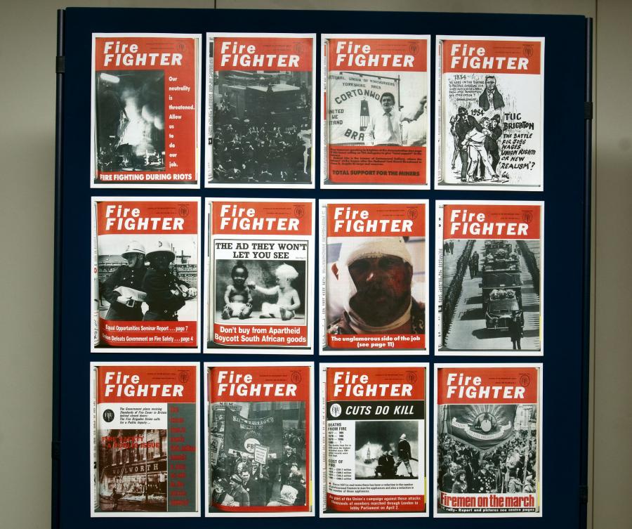 covers firefighter magazine vintage
