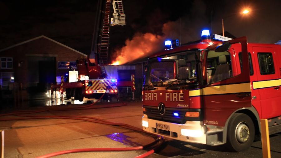 fire-scene-night