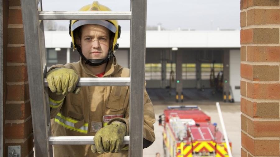 firefighter-on-ladder