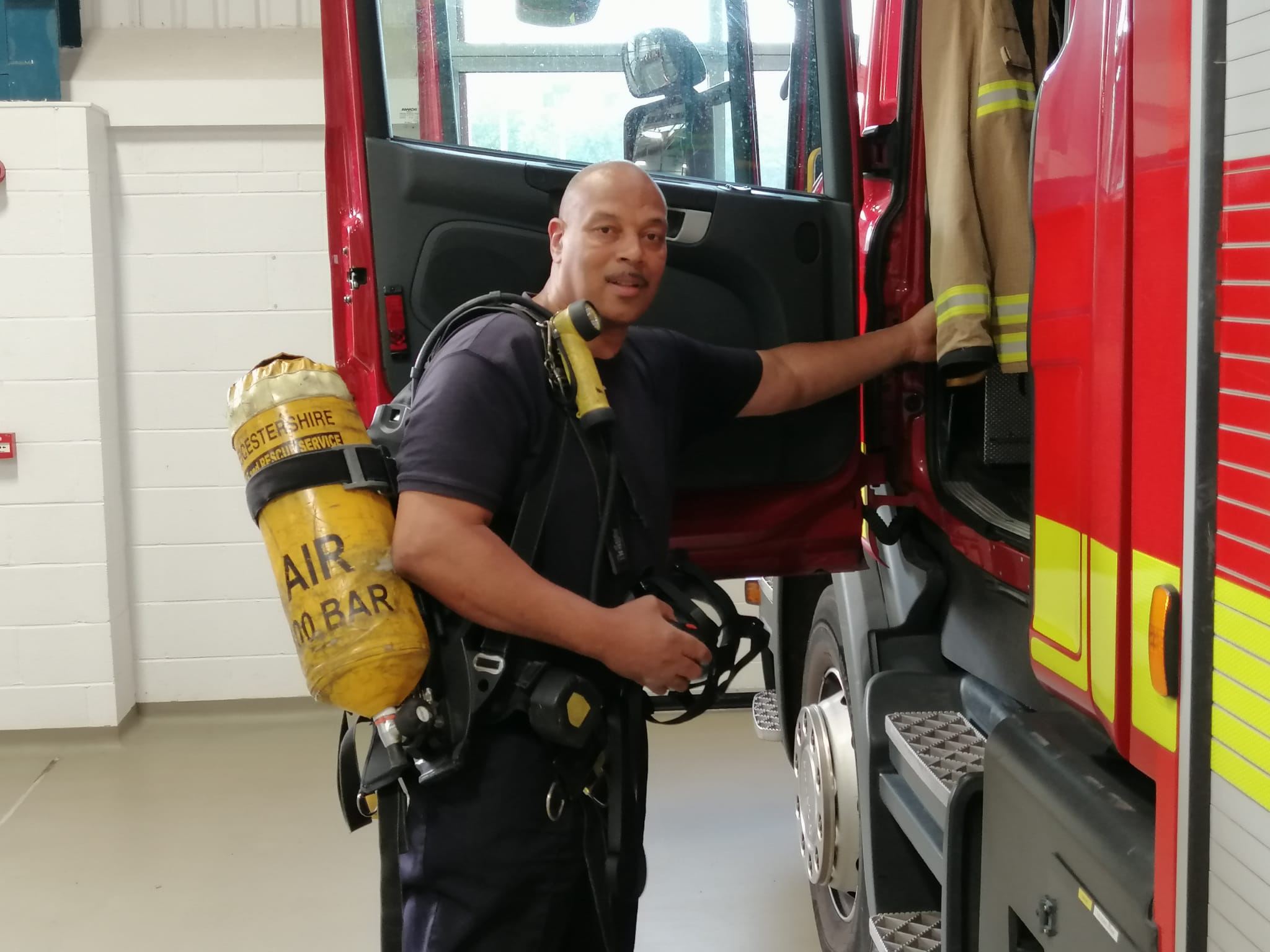 Ron Stanley FF fire station