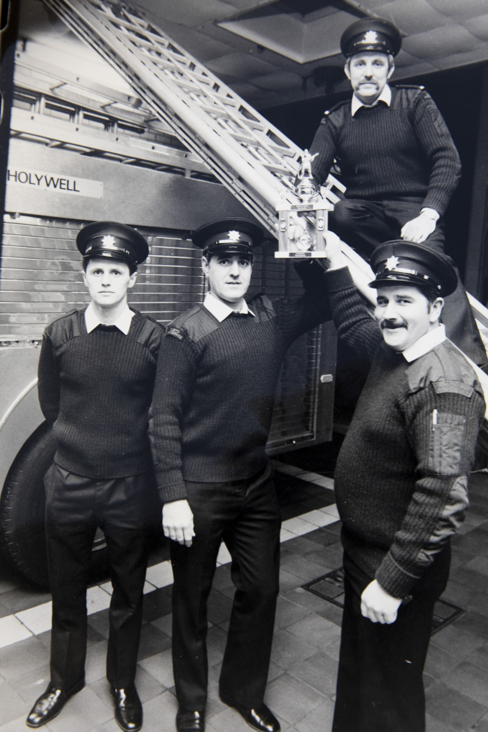 Eddie Goodman with colleagues 