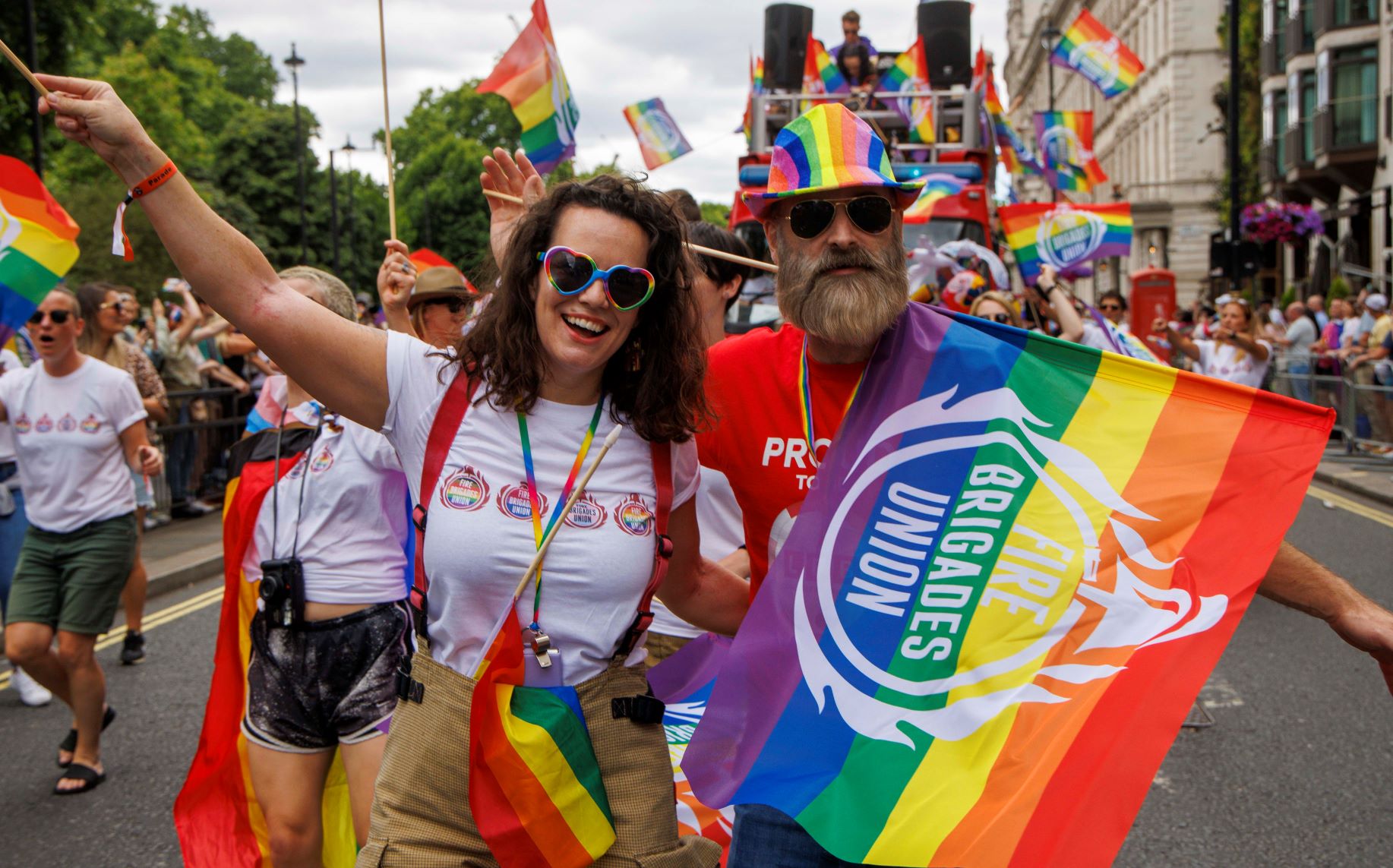 FBU Pride London 2022 credit Mark Thomas