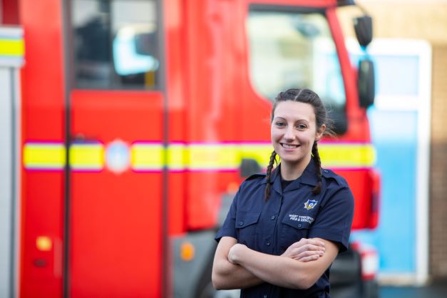 Halifax ff and athlete Lorna Dodd credit Lucy Ray