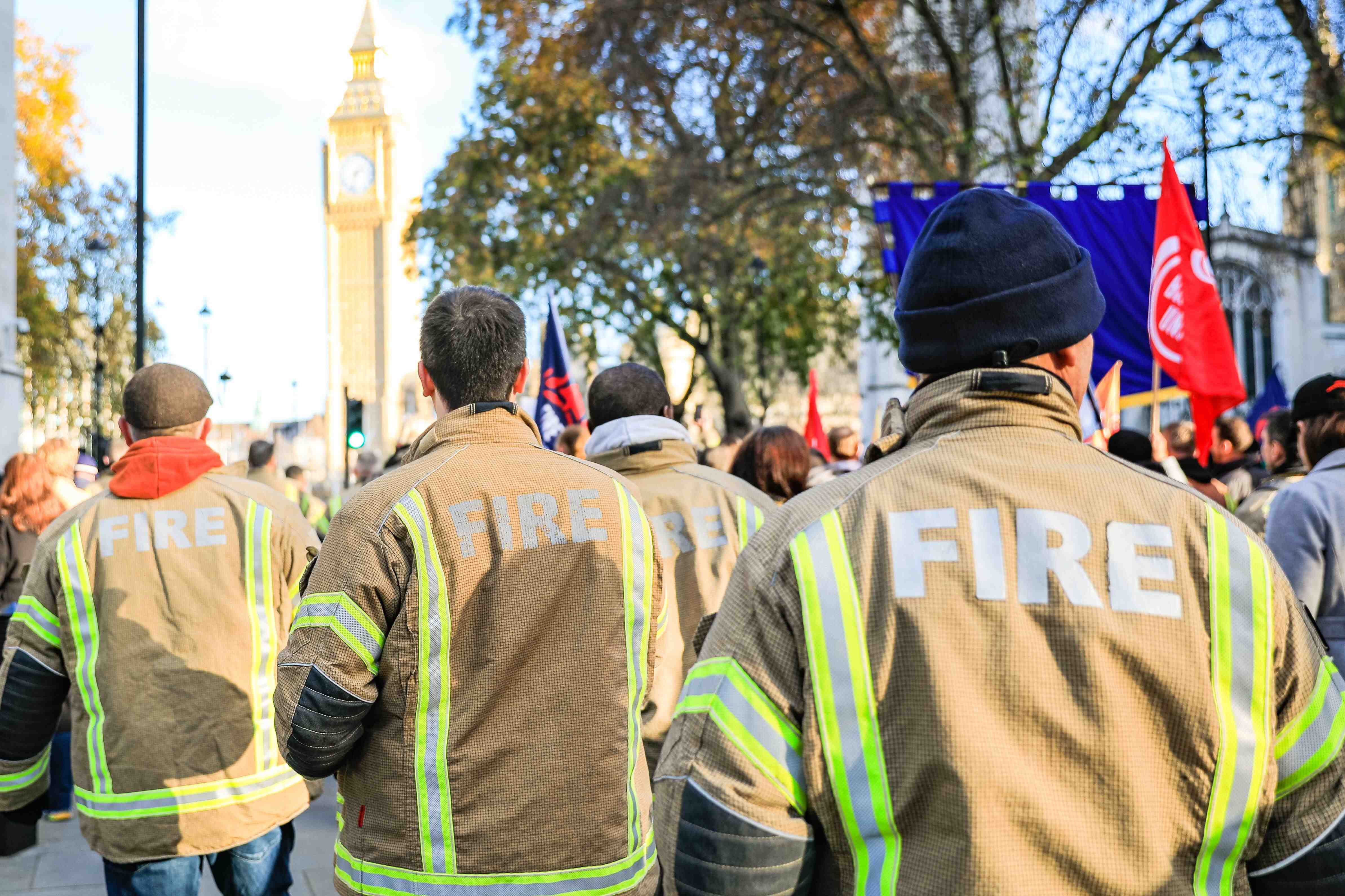 London rally for pay Dec 2022