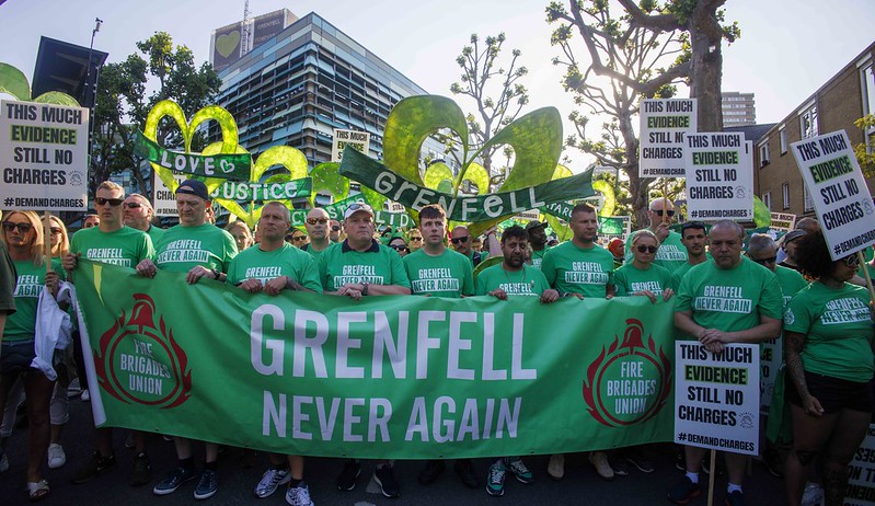 Silent walk Grenfell 6th anniversary c Mark Thomas