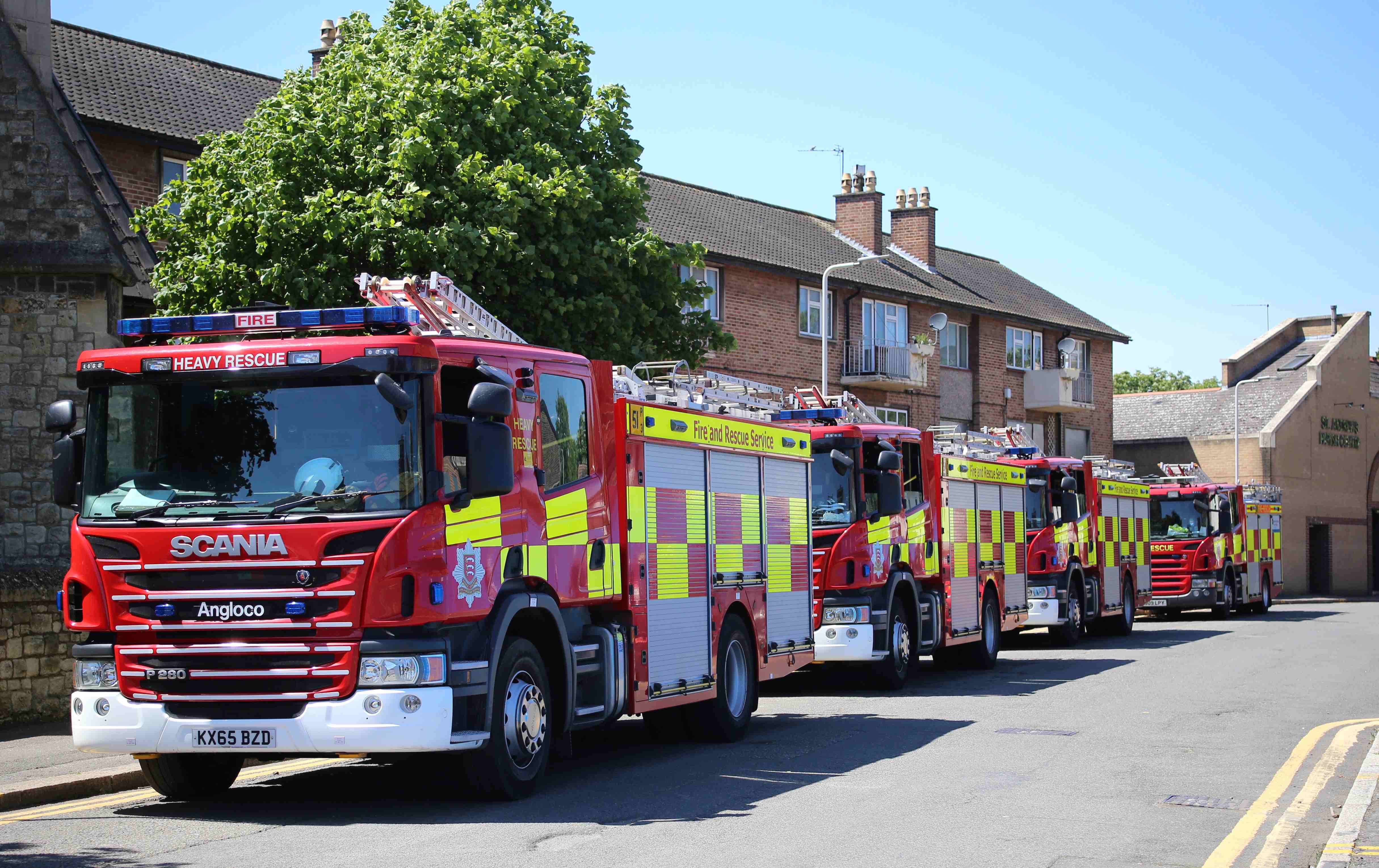 London fire appliances c Paul Wood