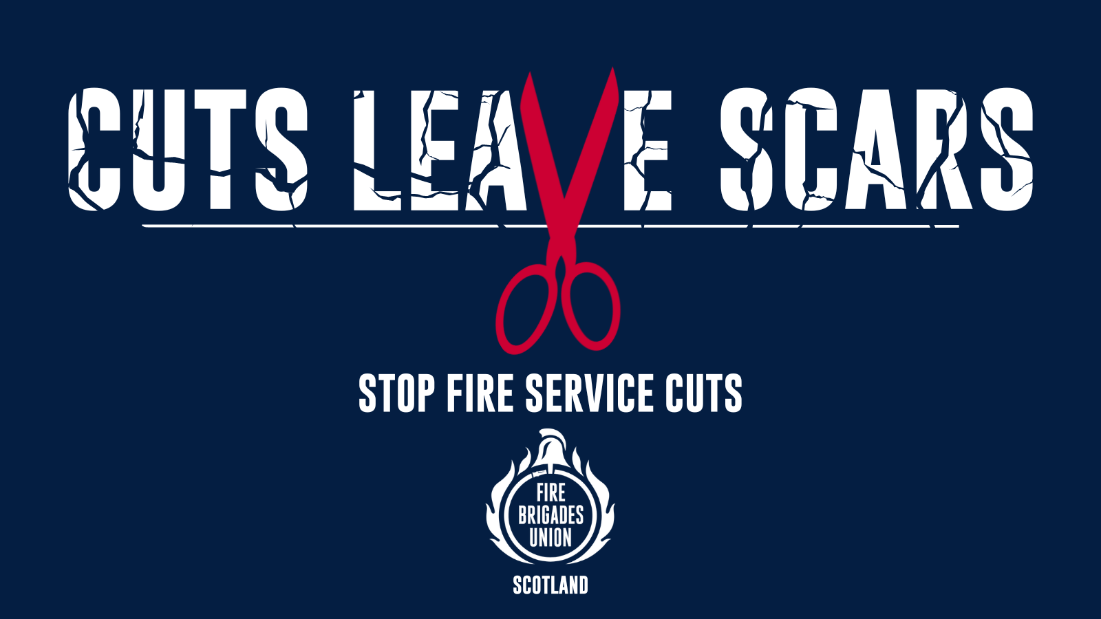 Cuts leave scars campaign