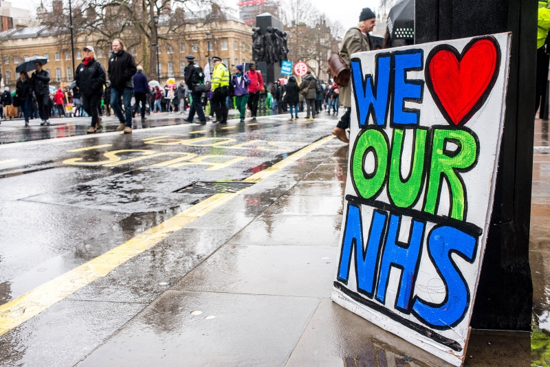 Save the NHS Shutterstock