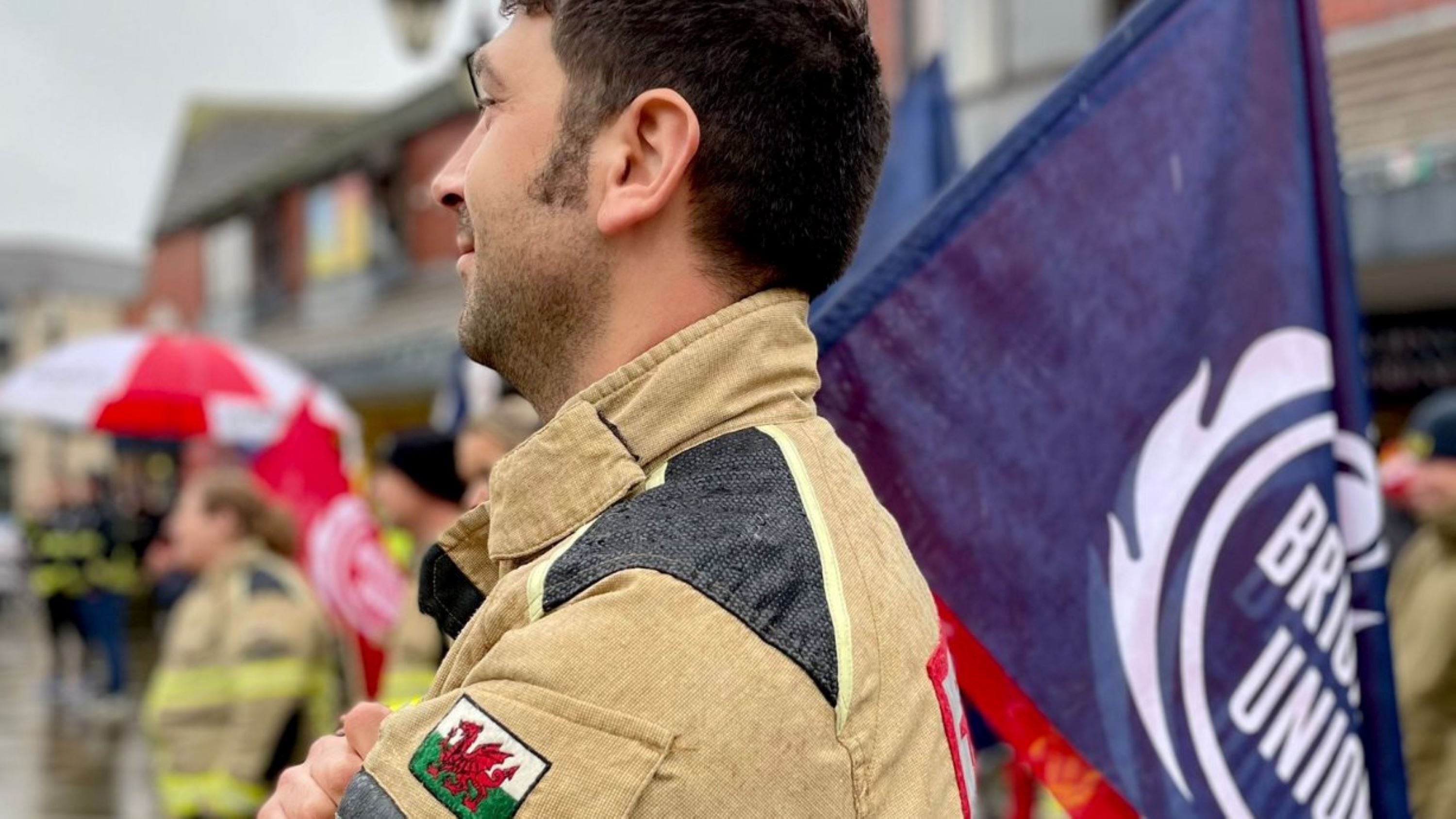 Rally against cuts in North Wales