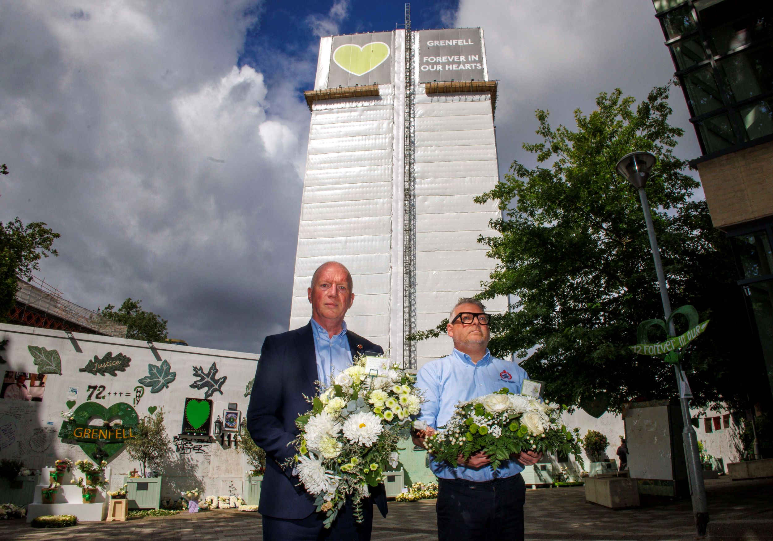 Grenfell wreath laying 14 June 2024
