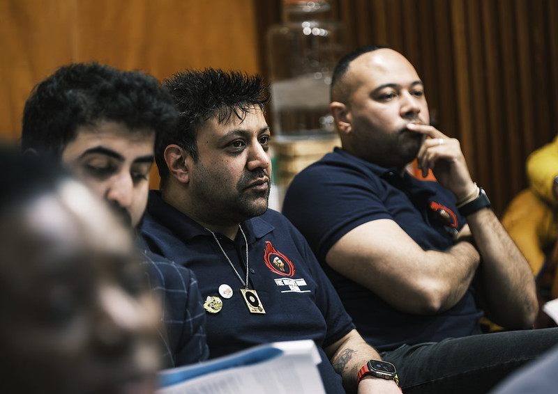 FBU delegates sitting at TUC black workers conference