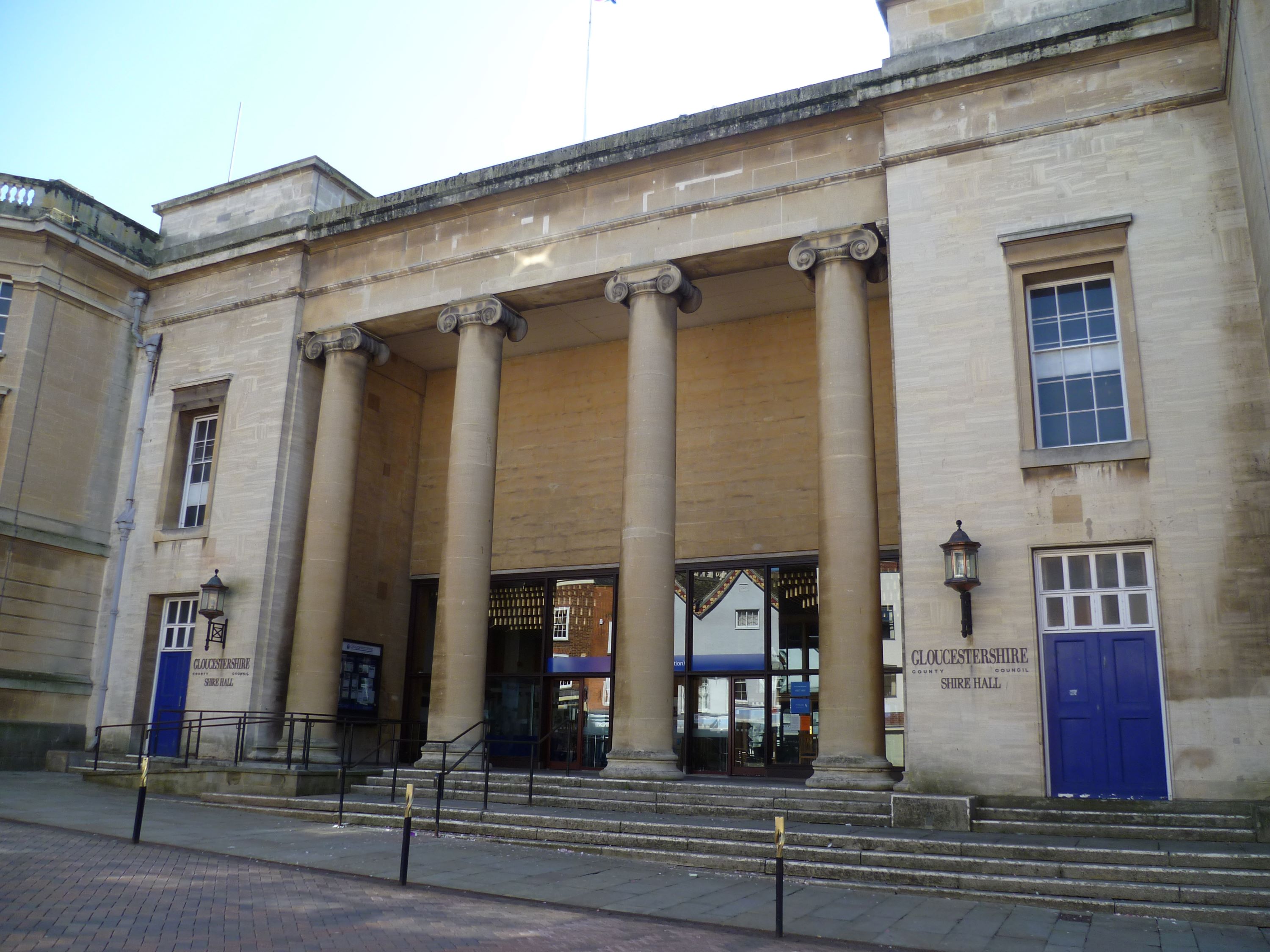 Grade II listed building Shire hall 