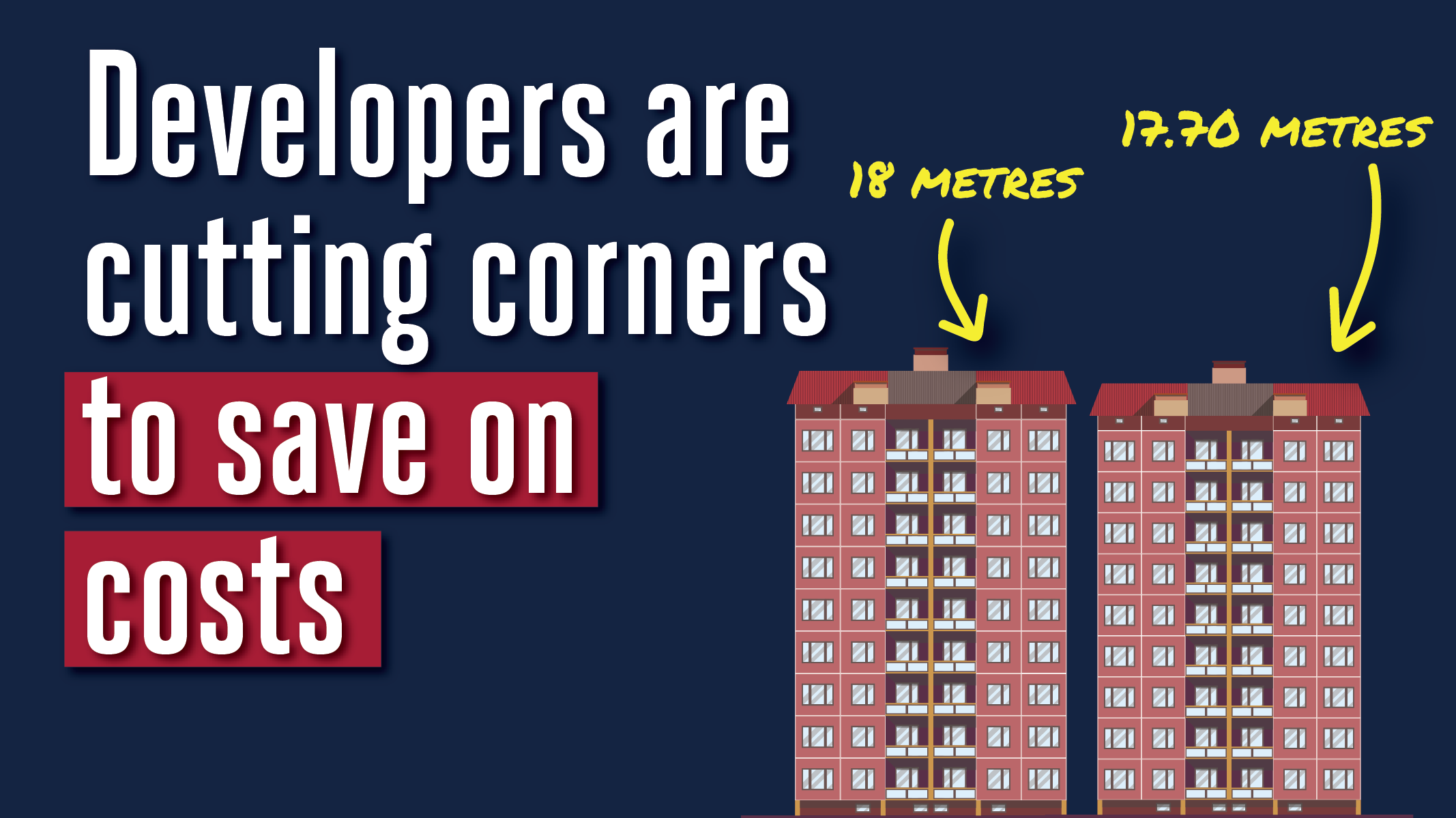 Developers are cutting corners to save costs