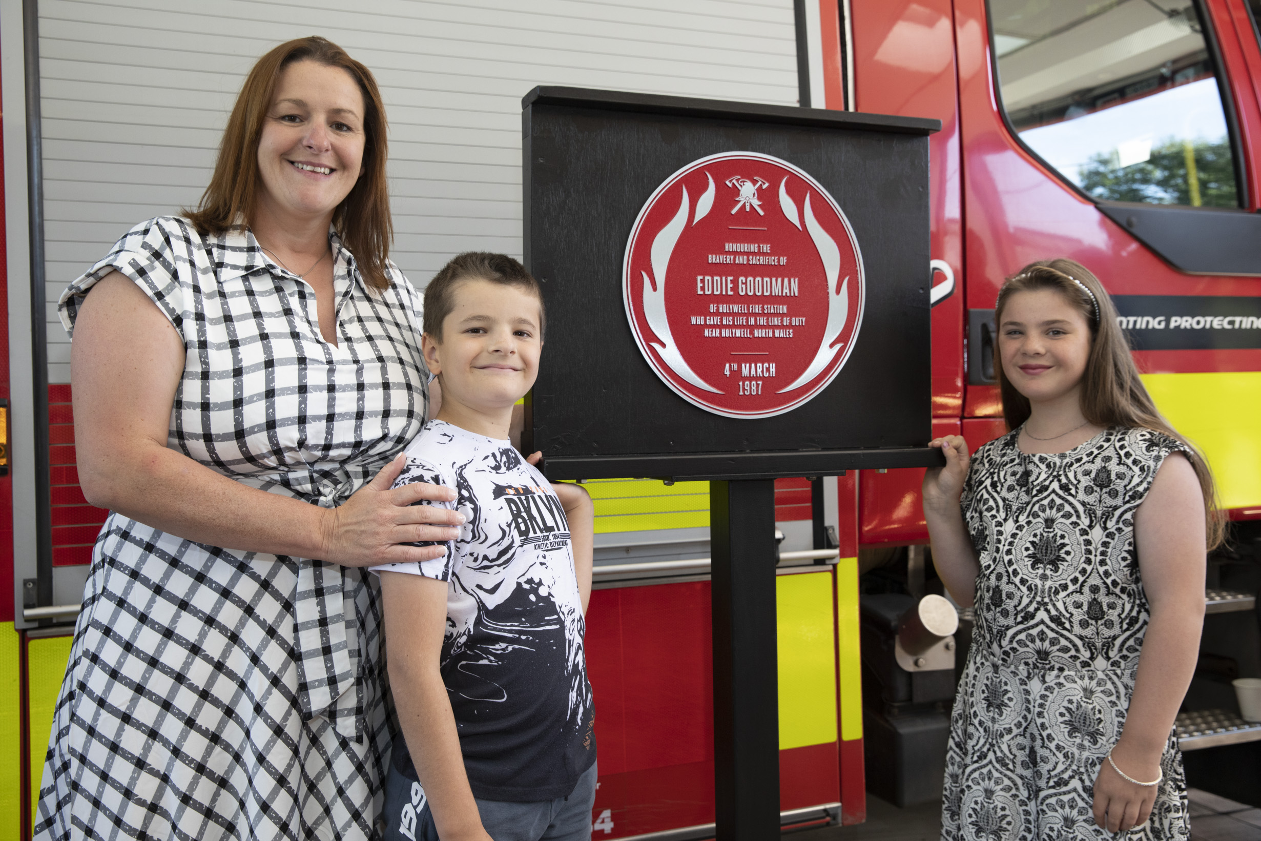 Eddie Goodman plaque unveiling