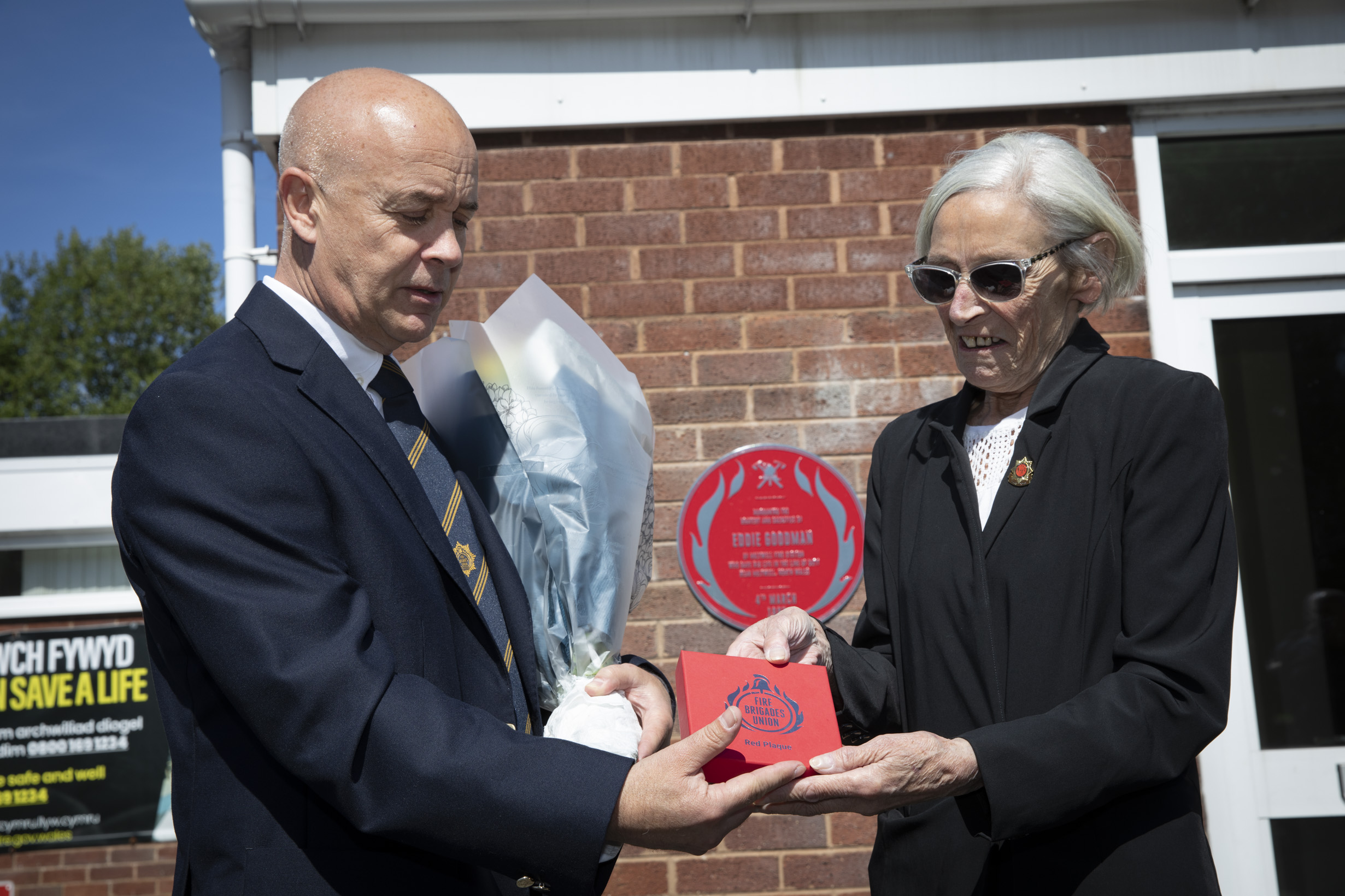Eddie Goodman unveiling