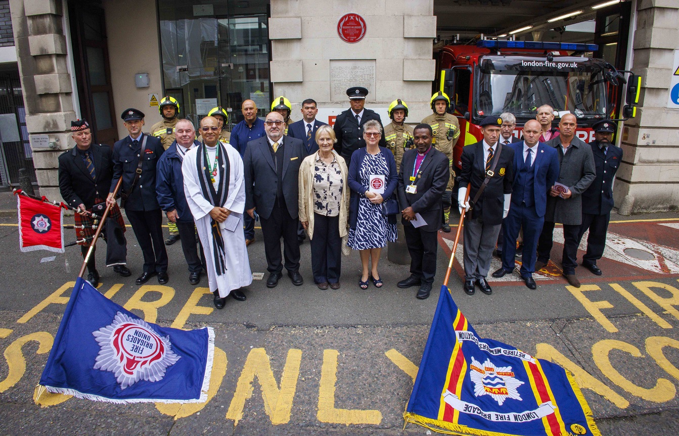 Frederick Willoughby Red Plaque unveiling