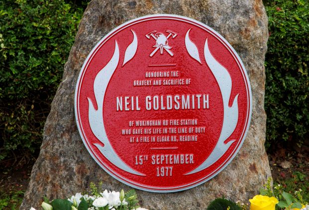 Neil Goldsmith plaque