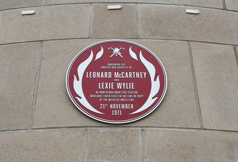 The plaque itself
