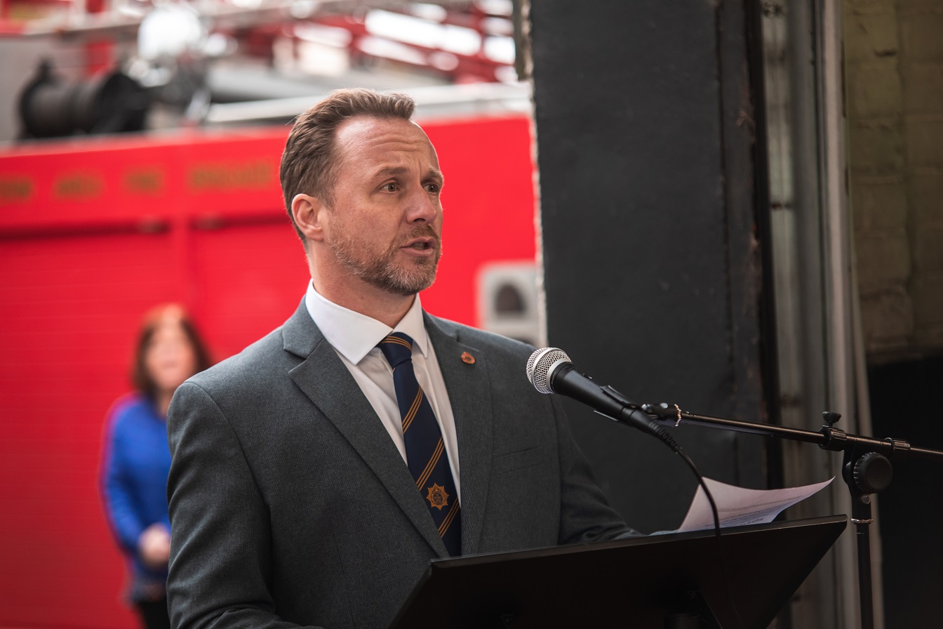 FBU Scotland EC member Colin Brown 