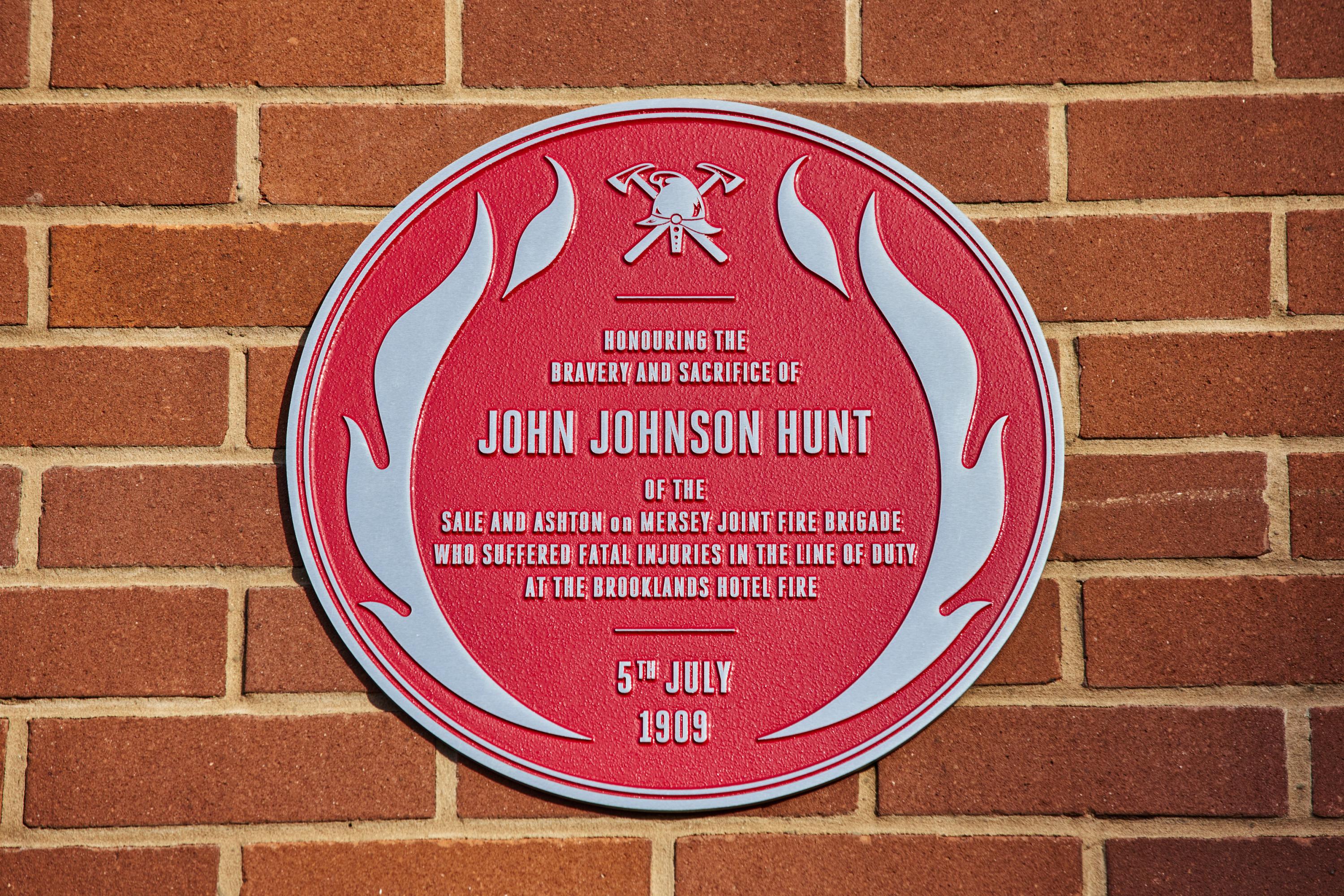John Hunt plaque