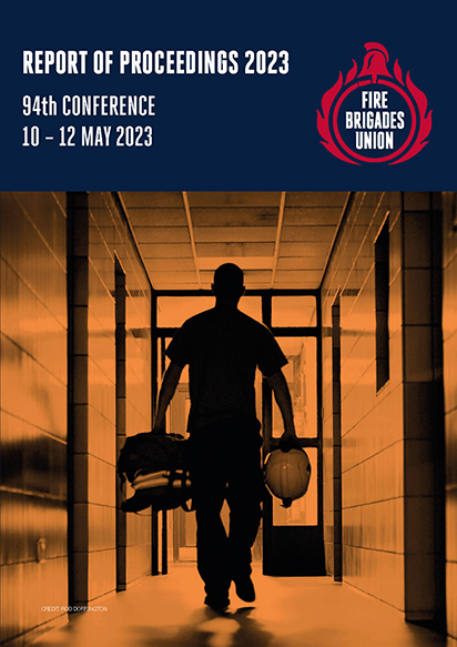 Front cover report of proceedings 2023