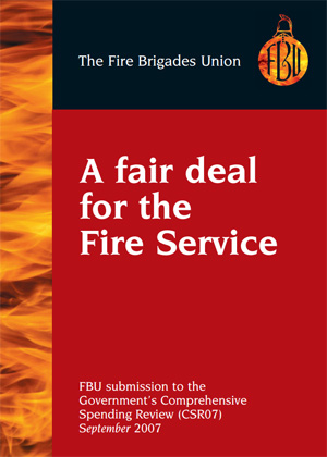 Cover A fair deal for the Fire Service