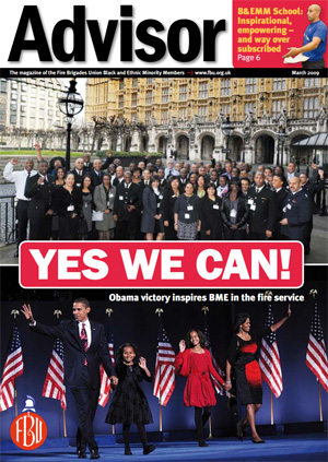 Cover Advisor magazine March 2009
