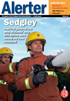 Cover Alerter magazine Spring 2008