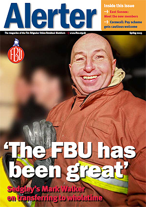Cover Alerter magazine Spring 2009