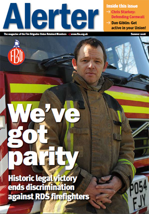 Cover Alerter magazine Summer 2008