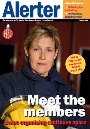 Cover Alerter magazine Summer 2009