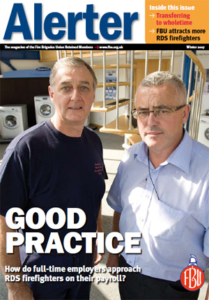 Cover Alerter magazine Winter 2007