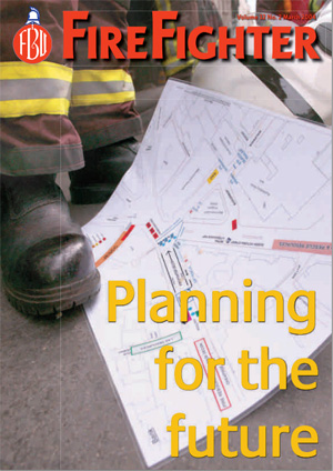 Cover Firefighter magazine March 2004
