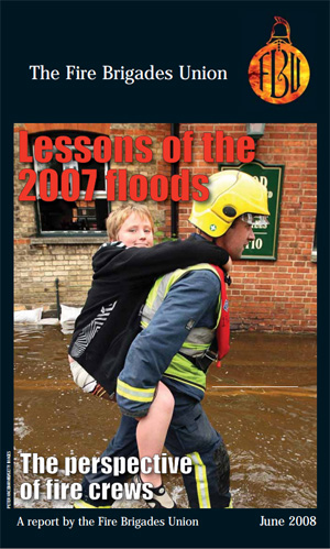 Cover Lessons of the 2007 floods