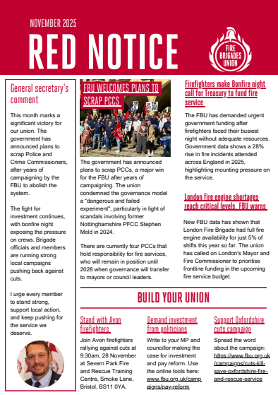 Red Notice November front cover