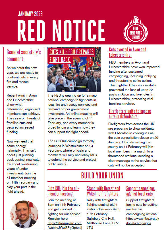 Red Notice January 2026 edition