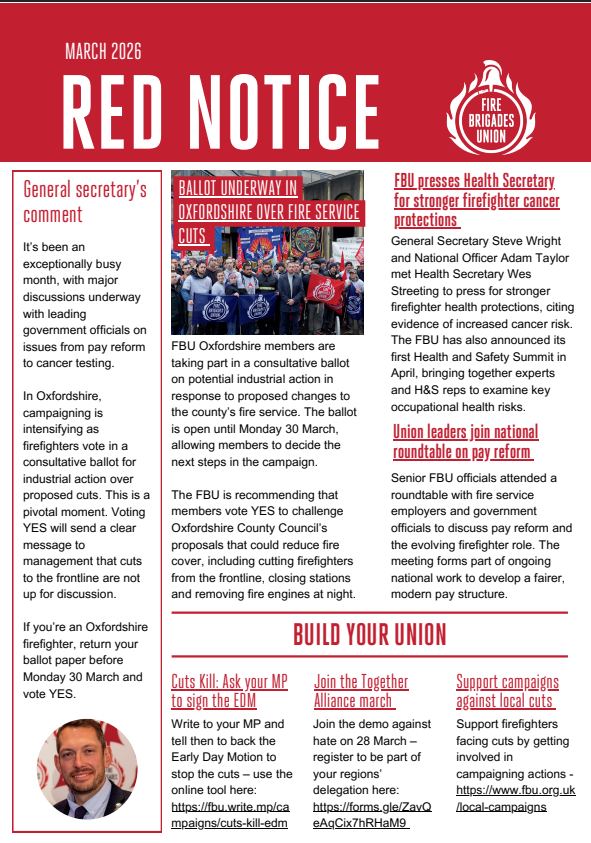 Front cover Red Notice March 2026