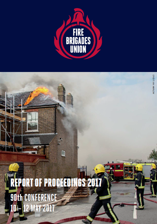 Cover Report of Proceedings 2017