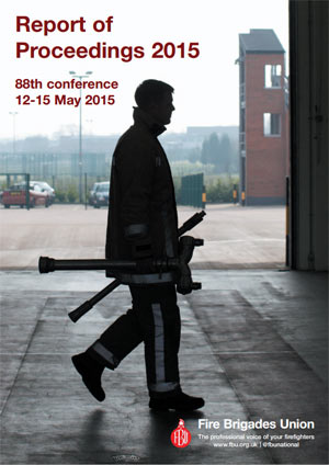 Cover Report of Proceedings 2015
