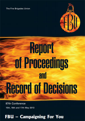 Cover Report of Proceedings and Record of Decisions 2007