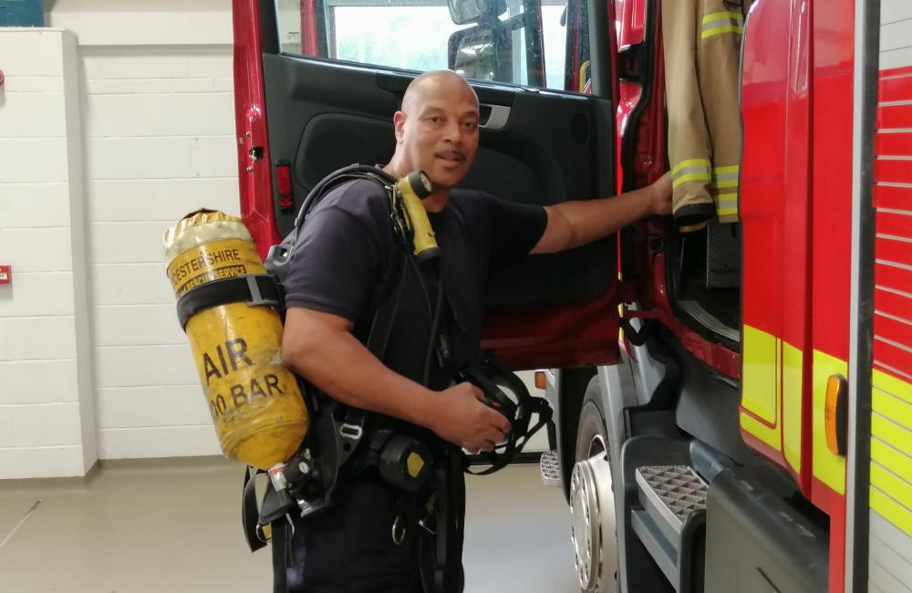 Ron Stanley FF fire station