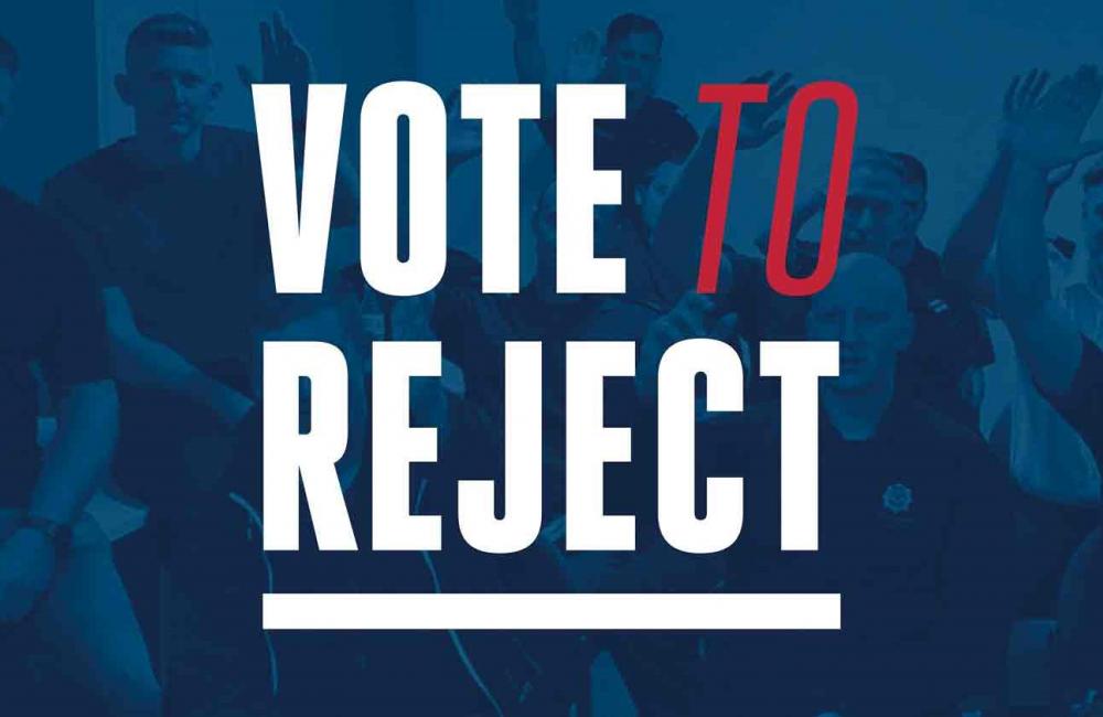 Consultative ballot 31 Oct Vote to reject