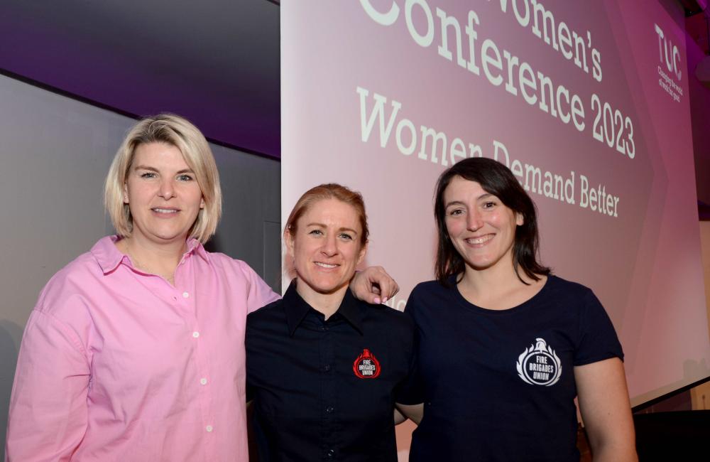 FBU NWC delegates at Womens TUC conference 2023 c Janina Struk