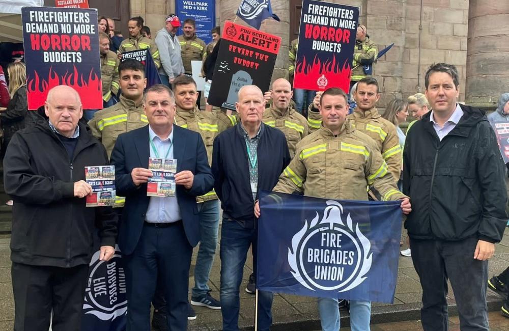 Inverclyde ffs rally over cuts July 2023