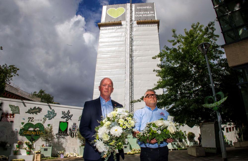 Grenfell wreath laying 14 June 2024