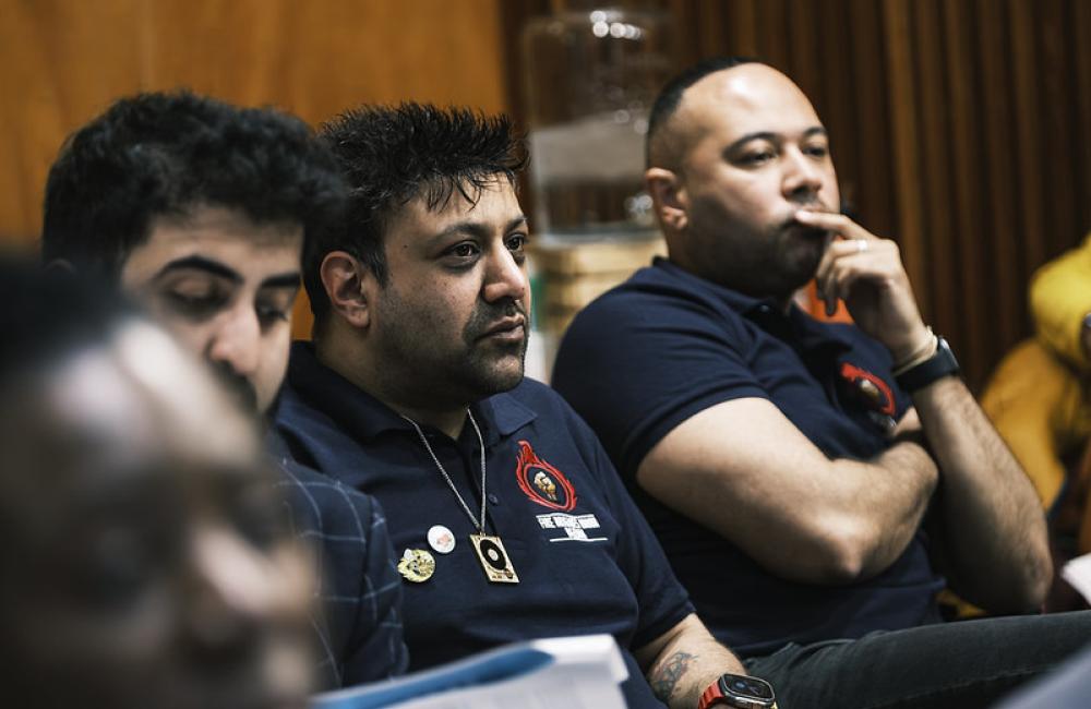 FBU delegates sitting at TUC black workers conference