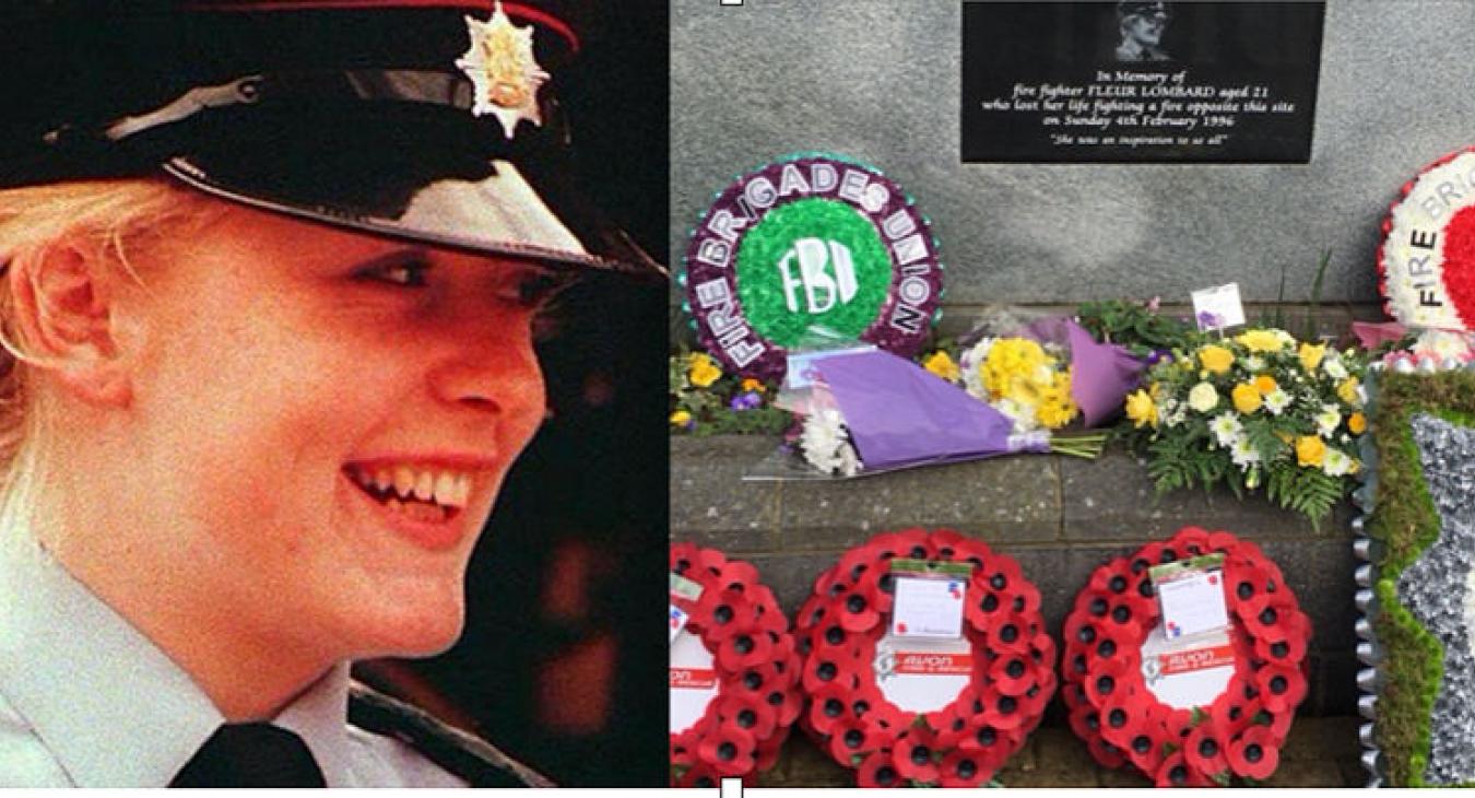 Fleur Lombard ceremony tragedy
