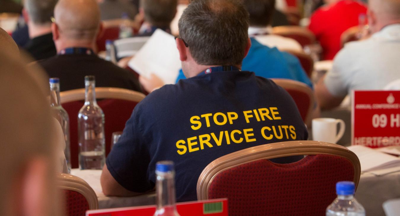 Stop Fire Service Cuts conference